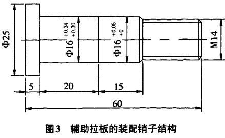 斗式提升机辅助拉板的装配销子结构 斗式提升机辅助拉板的装配销子结构